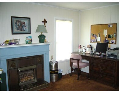Family Room. First floor family room, is located i