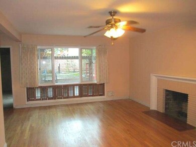 Living Room with Hard wood floors and fireplace