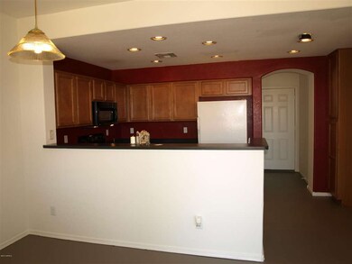 Kitchen and front door entrance
