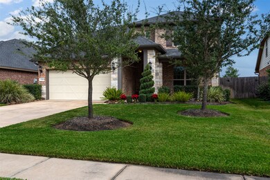 Ideally situated on the lot with two lovely shade trees, the home has no rear neighbors.