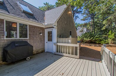 Deck towards garage