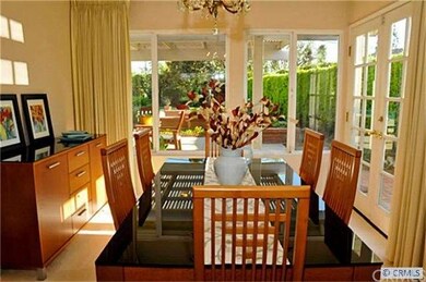Sunny formal dining room