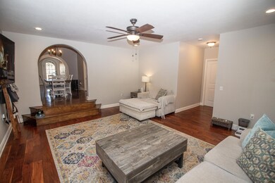 Doorway to dining room