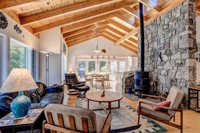 A beautiful Deer Isle granite wall...