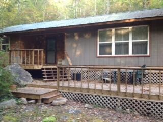 Front side of cabin