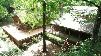 Back porch & Deck off Master Bedroom 