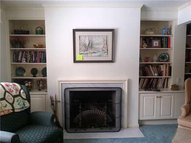 Living Room. Living room features large window, gr