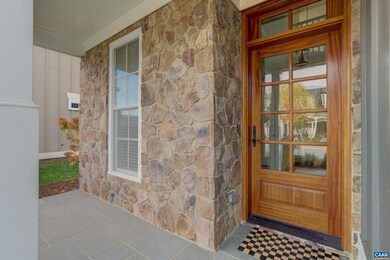 Covered front porch.
