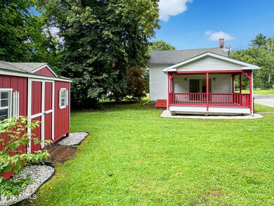 Back Porch & Shed