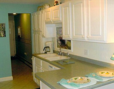 Kitchen. Bright kitchen tile floors...