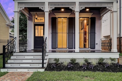 This restored and expanded New Orleans-style home