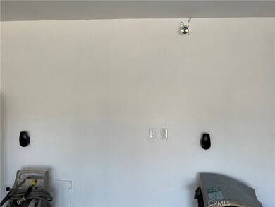 Two EV chargers in garage