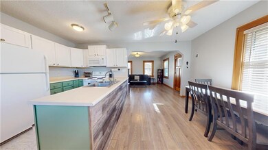 Kitchen and dining room