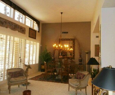 Formal Dining View from Living Room