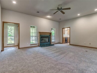 Living Room:  Plenty of space for a sectional and 