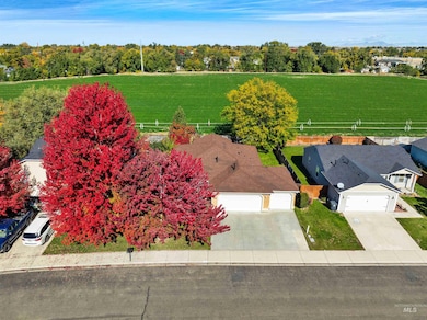 Overview of rural landscape featuring a tree filled landscape