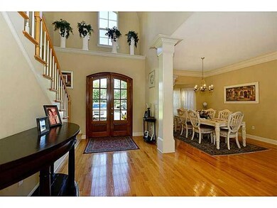 Foyer. Beautiful 2 Story Foyer is Accented with St