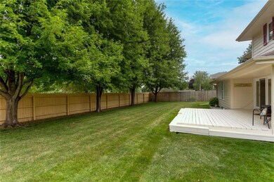 Fence with Mature Trees