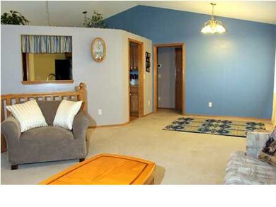 Formal dining and living room combo