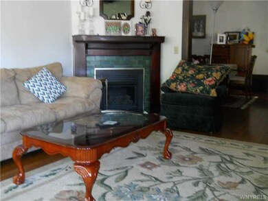 Living Room. Gas fireplace, lower living room.