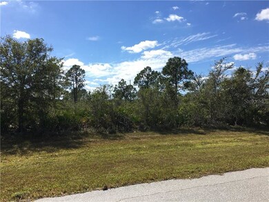 Road frontage of subject property.