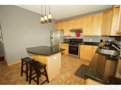 Spacious kitchen features tall 42