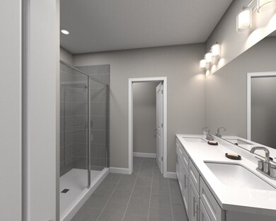 Photo is not of the actual home, but is an inspirational photo of builder’s model home and may depict options, furnishings, and/or decorator features that are not included