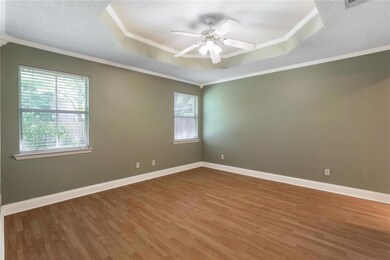 Primary Bedroom, with Vaulted Ceiling