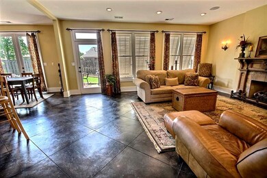 Open Great room with lots light and windows
