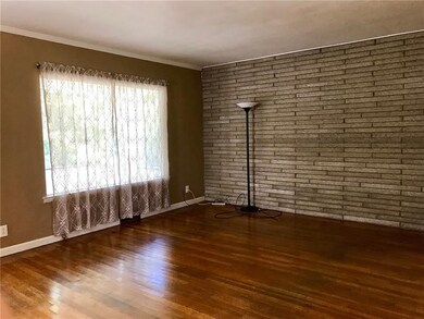 Spacious living room is 17x13