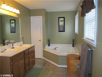 Master Bath - FEATURING DOUBLE VANITY, CORNER JETT
