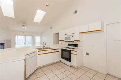 Kitchen open to family room
