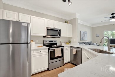 Beautiful quartz and stainless appliances