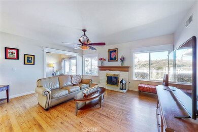 Living room with views