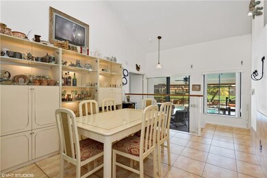 Dining Room & Kitchen area (China Hutch not attached) is elevated to allow you full water view.