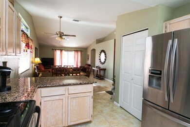 Towards the living area