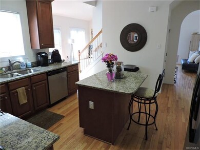 Remodeled Kitchen with Island