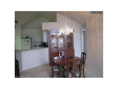 Formal dining area.