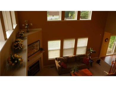 Great Room. View from the Loft.