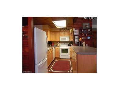 Totally remodeled kitchen with maple cabinets and 