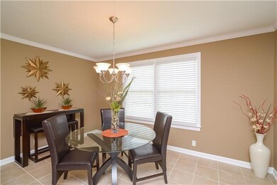The 14x10 breakfast area combines nicely with the kitchen and provides plenty of space for a larger table
