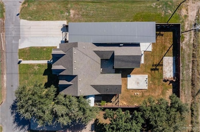 Aerial view of property and surrounding area