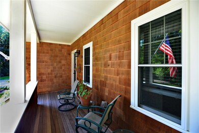 Mahogany Porch is 21' x 5', let's go inside!