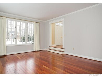Living Room Gorgeous windows in step down formal l
