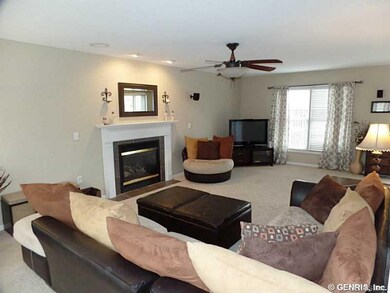 Living Room. Great sized living room with wall to 