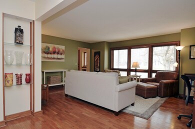 Living from Dining Room
