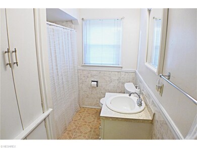 Full bath on the main level