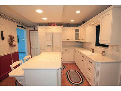 Kitchen. There is wonderful custom lighting throug