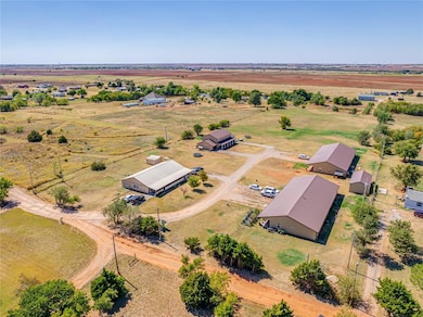 Bird's eye view featuring a rural view