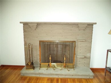 Fireplace in living room